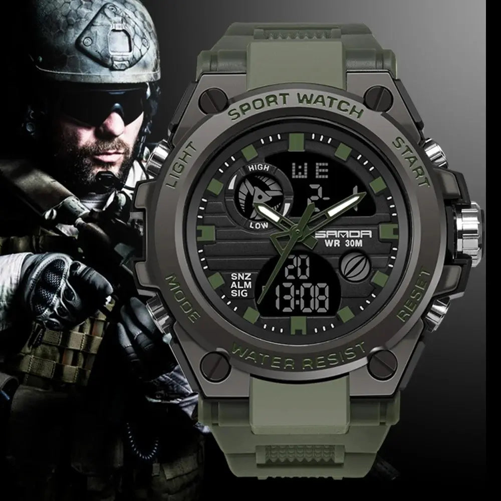 Reloj Militar Impermeable SANDA